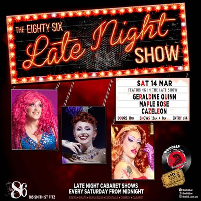 Late Night Show — Geraldine Quinn