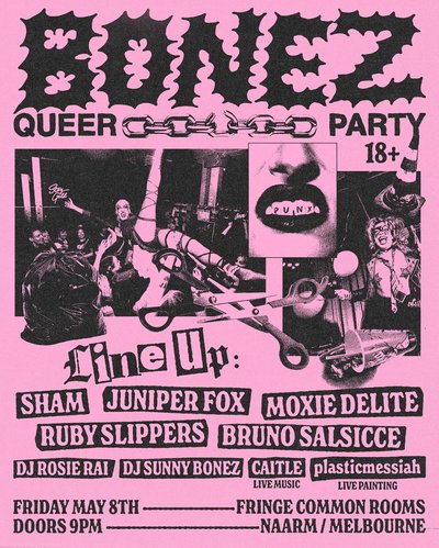 Poster for BONEZ Naarm
