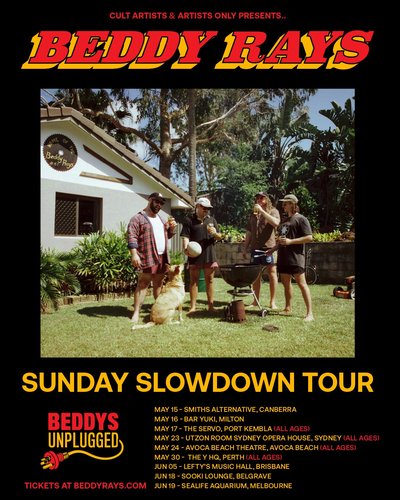 Beddy Rays — Sunday Slowdown Tour