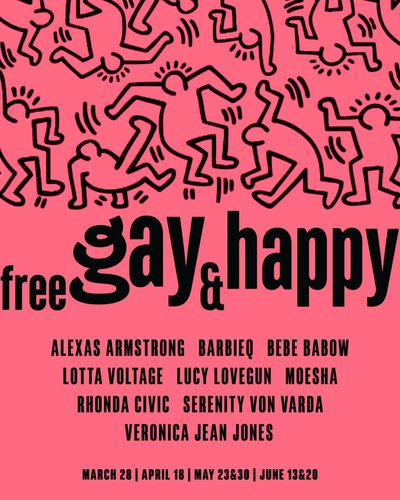Poster for Free, Gay & Happy