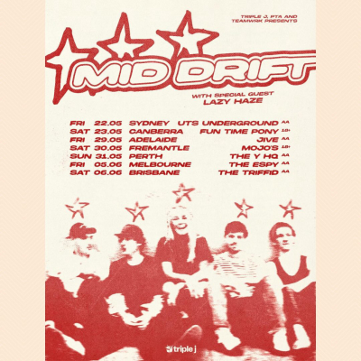 Poster for Mid Drift at Jive