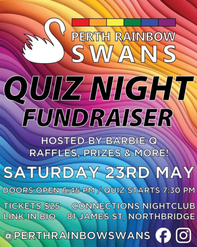 Perth Rainbow Swans Quiz Night
