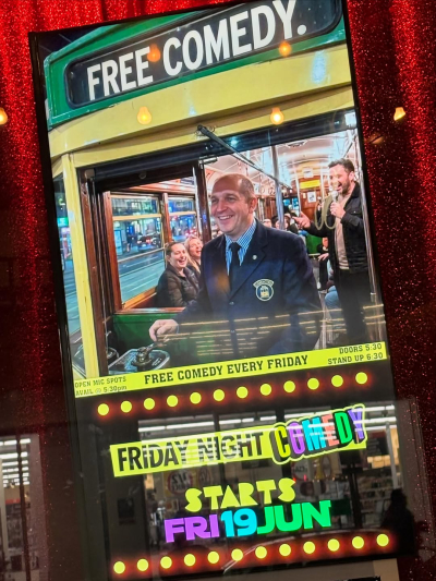 Free Comedy Fridays at The 86