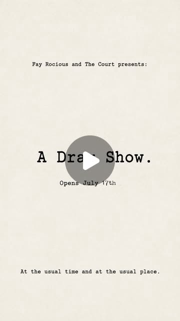 Fayrocious - A Drag Show
